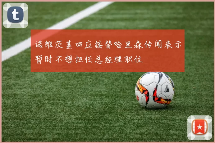 诺维茨基回应接替哈里森传闻表示暂时不想担任总经理职位